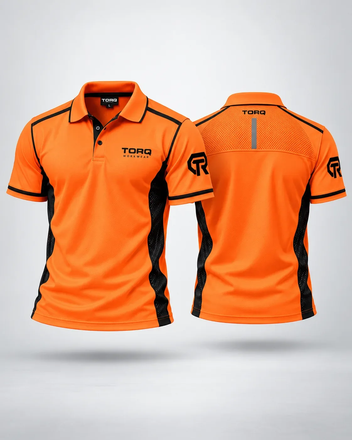 torq hivis polo 1