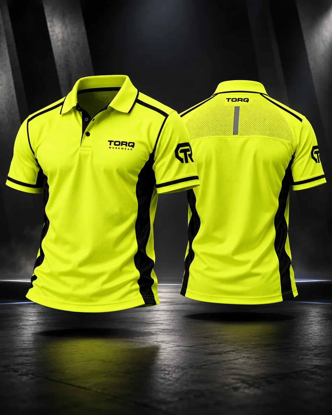 torq hivis polo 2