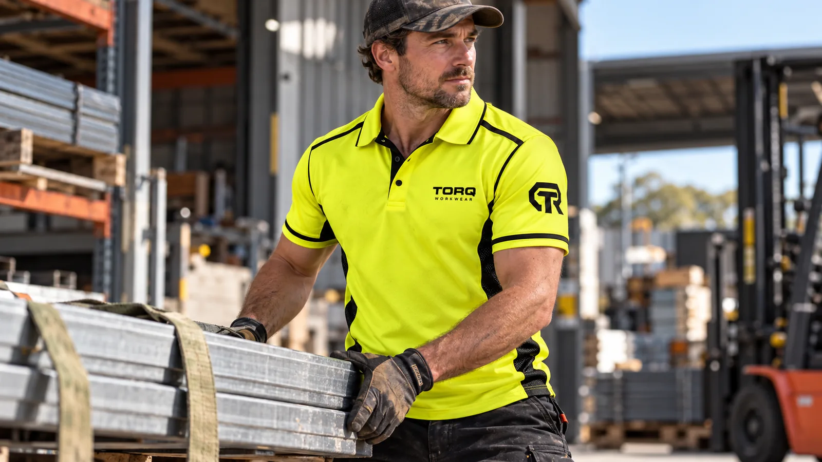 torq hivis polo 4